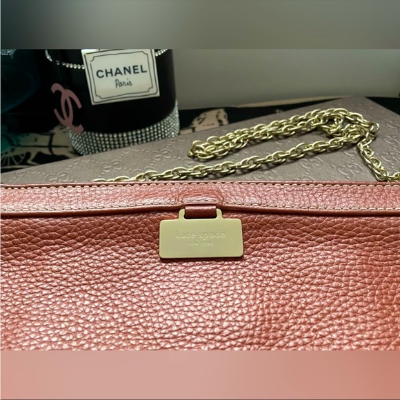✨KATE SPADE✨♠️ GOLD CHAIN ARM BAG - Picture 6 of 7